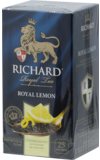 Richard. Royal Lemon 47,5 гр. карт.пачка, 25 пак.
