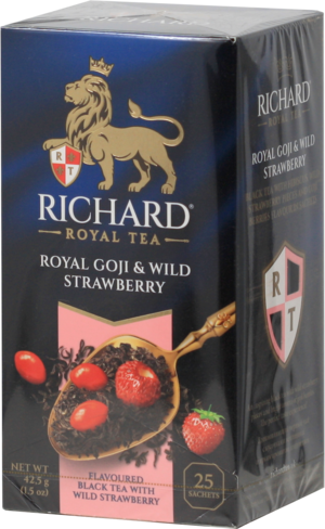Richard. Royal Goji & Wild strawberry 47,5 гр. карт.пачка, 25 пак.