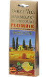 Dolche Vita. Plombir лимонный мармелад в шоколаде с кофе 100 гр. карт.упаковка