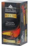 BETA TEA. Английский завтрак/English Breakfast карт.пачка, 25 пак.