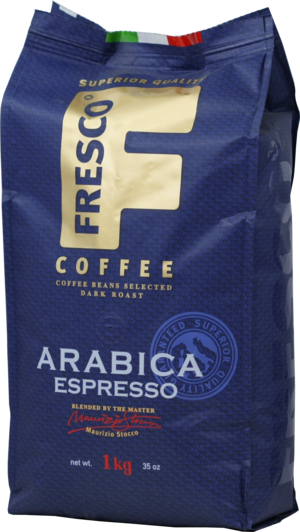 Fresco. Arabica Espresso (зерновой) 1 кг. мягкая упаковка