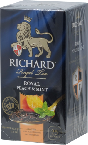 Richard. Royal Peach & Mint карт.пачка, 25 пак.
