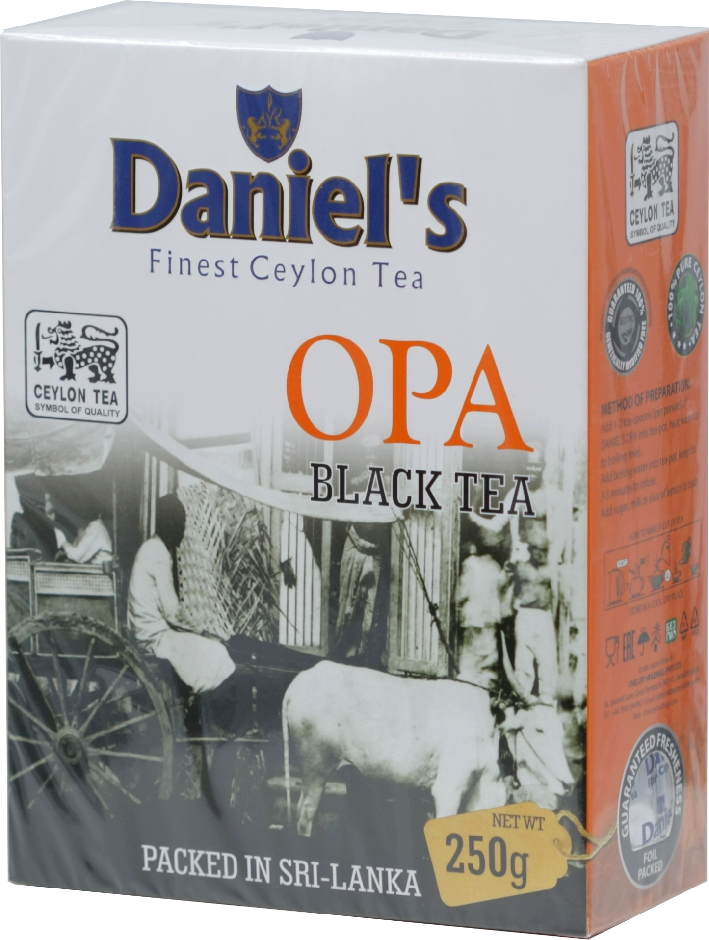 Daniel's. OPA 250 гр. карт.пачка