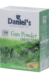 Daniel's. Gun Powder green tea 100 гр. карт.пачка