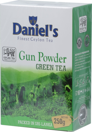 Daniel's. Gun Powder green tea 250 гр. карт.пачка
