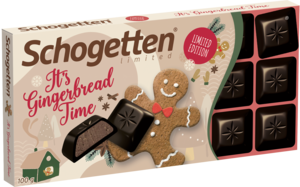 Schogеtten. Новый год. It's Gingerbread Time 100 гр. карт.упаковка