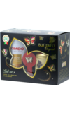 Kimbo. 8 марта. Подарочный набор Butterfly Elegant кофе Kimbo Аroma Gold + чай Riche Natur Oolong + кулон 350 гр. карт.упаковка