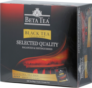 BETA TEA. Selected quality карт.пачка, 100 пак.