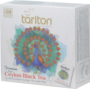 TARLTON. Premium Ceylon Black Tea в конвертах карт.пачка, 100 пак.