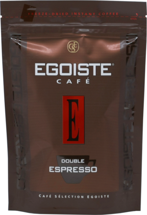 EGOISTE. Espresso Double 70 гр. мягкая упаковка