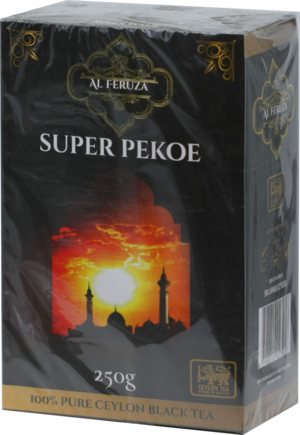 AL FERUZA. Super Pekoe 250 гр. карт.пачка