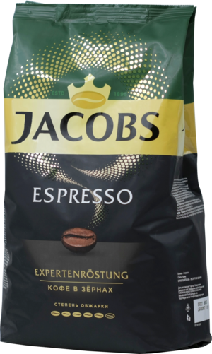 Jacobs. Monarch Espresso (зерновой) 1 кг. мягкая упаковка (Уцененная)