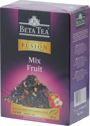 BETA TEA. Fusion Collection. Фруктовый микс 90 гр. карт.пачка