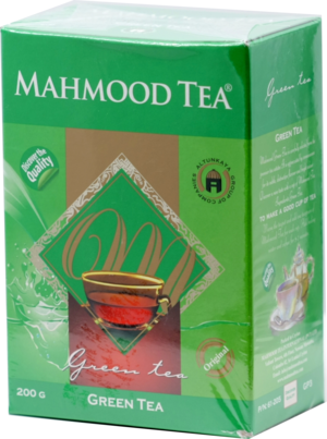 MAHMOOD Tea. Green tea 200 гр. карт.пачка