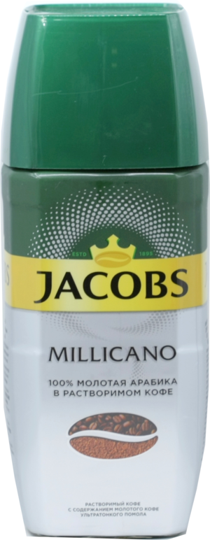 Jacobs. Millicano 190 гр. стекл.банка