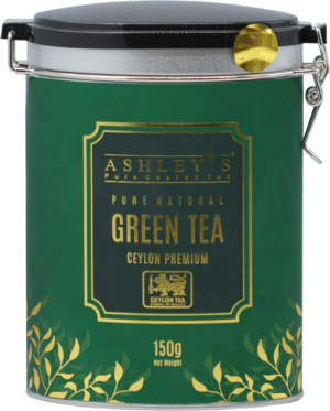 ASHLEY'S. Green tea 150 гр. жест.банка