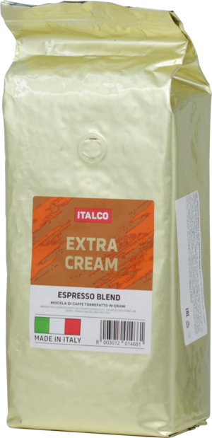Carraro. Italco Extra Cream (зерновой) 1 кг. мягкая упаковка