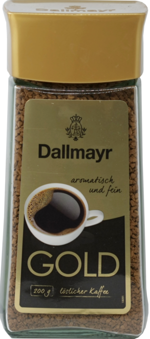 Dallmayr. Gold (растворимый) 200 гр. стекл.банка (Уцененная)