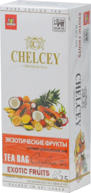 CHELCEY. Exotic Fruits карт.пачка, 25 пак.