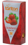 TARLTON. Strawberry Black Tea 70 гр. карт.пачка