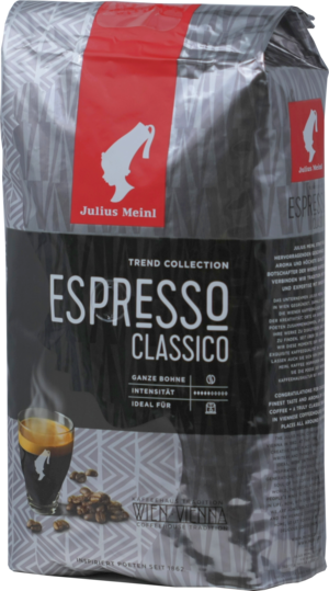 JULIUS MEINL. Espresso Classico (зерновой) 1 кг. мягкая упаковка (Уцененная)