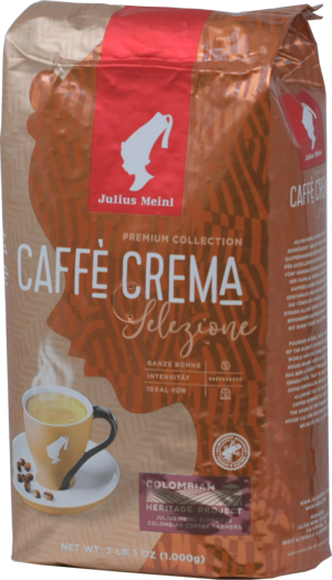 JULIUS MEINL. Caffe Crema (зерновой) 1 кг. мягкая упаковка