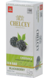 CHELCEY. Blackberry green tea 50 гр. карт.пачка, 25 пак.