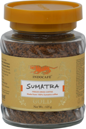Indocafe. Sumatra. Gold 125 гр. стекл.банка