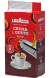 LAVAZZA. Crema E Gusto Ricco (молотый) 250 гр. мягкая упаковка