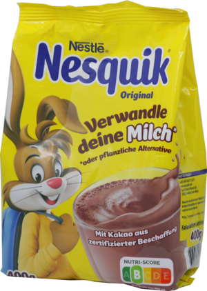 Nesquik. Какао растворимый 400 гр. мягкая упаковка
