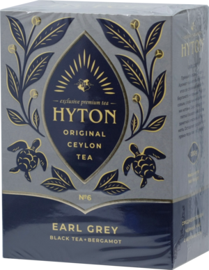 HYTON. Premium tea. Бергамот (Super Pekoe) 200 гр. карт.пачка