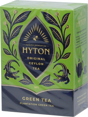 HYTON. Premium tea. Green 100 гр. карт.пачка