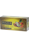 Zenzur. Черный с тропическими фруктами, 25 пак.
