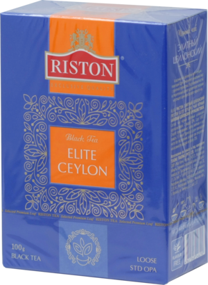 RISTON. Ceylon Elite Tea 100 гр. карт.пачка