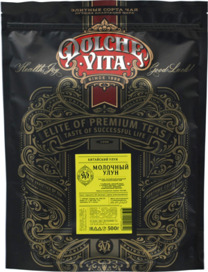 Dolche Vita. Premium Tea. Молочный улун 500 гр. мягкая упаковка
