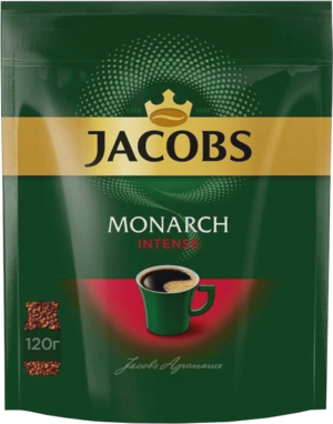Jacobs. Monarch Intense 120 гр. мягкая упаковка