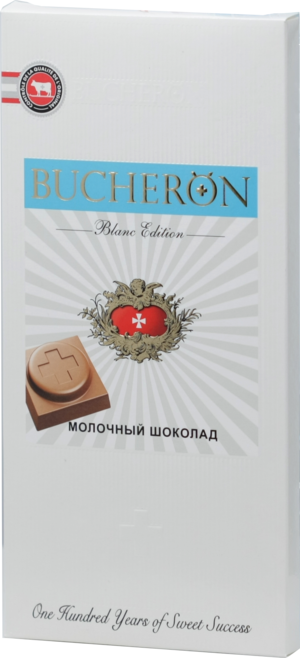 BUCHERON. Blanc Edition. Молочный 100 гр. карт.пачка