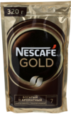 Nescafe. Gold 320 гр. мягкая упаковка