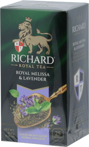 Richard. Herbal Collection. Мелисса и Лаванда карт.упаковка, 25 пак.