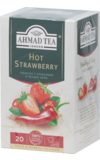 AHMAD TEA. Herbal Infusion. Hot Strawberry карт.упаковка, 20 пак.