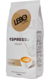 LEBO. Espresso. Milky (зерновой) 1 кг. мягкая упаковка